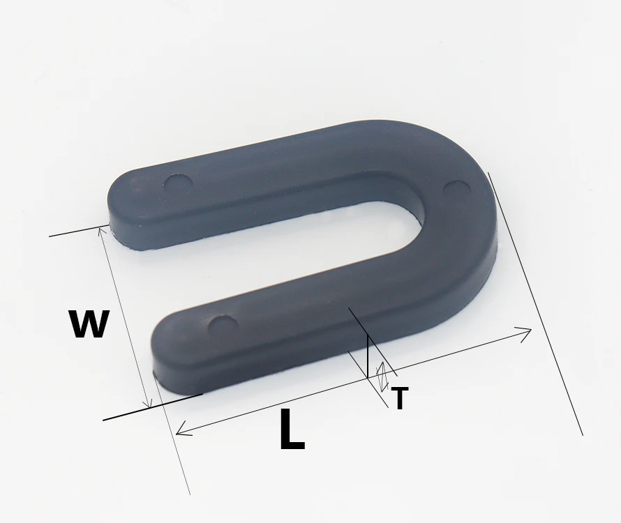 100Pcs Plastic U Type Tile  Horseshoe Tile Spacers For Ceramic Wall Floor Tile