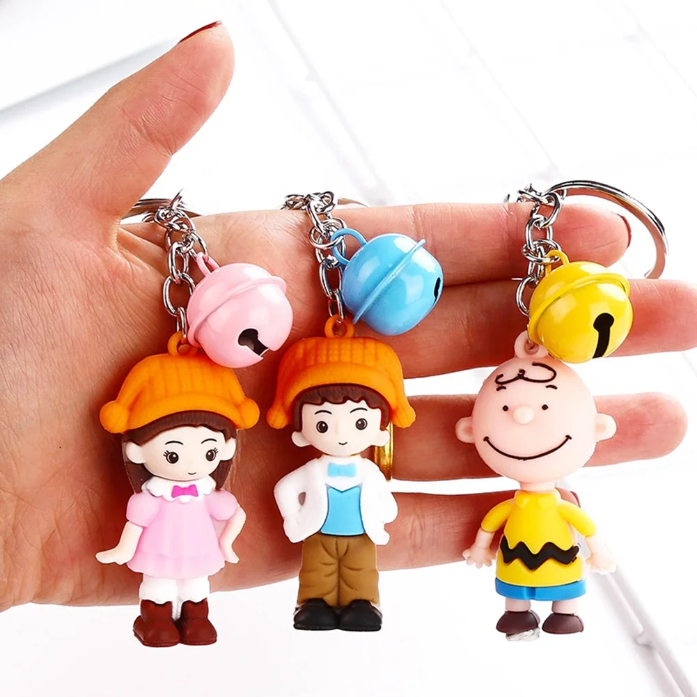 Fashion custom Soft PVC Keychain Fashion Cute Rubber Keychains Small gift cartoon key chain