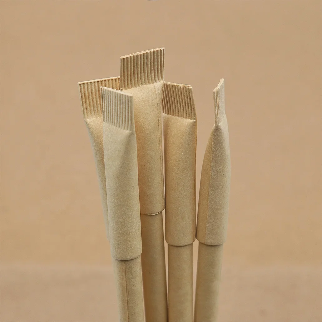 Fast delivery Eco-friendly Kraft paper HB inkless pencil for drawing endless pencil infinity pencil