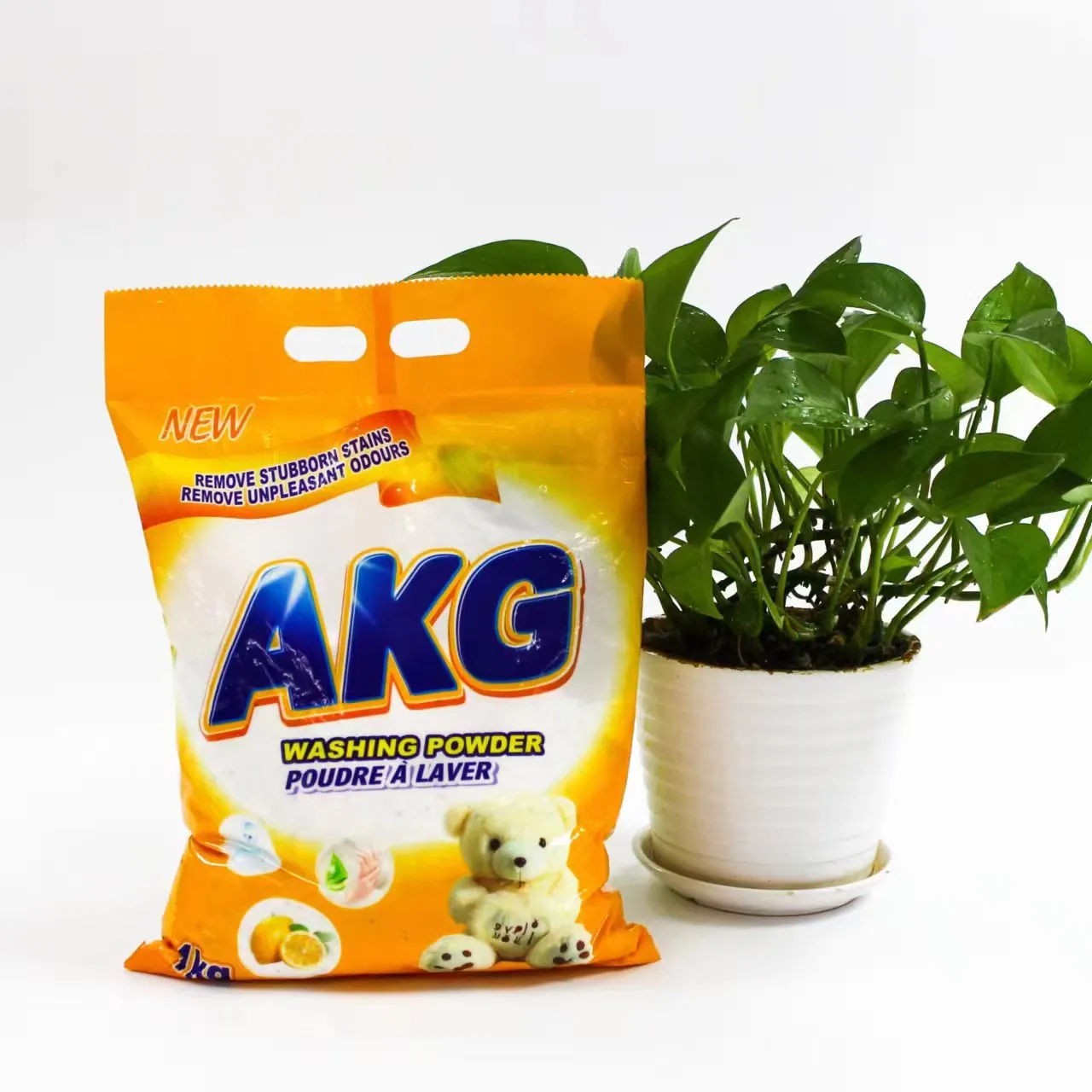 OEM High Quality Hot Selling 350g Washing Powder Laundry Factory Price Remove Tough Stains Deeply Laundry Powder Soap Detergent
