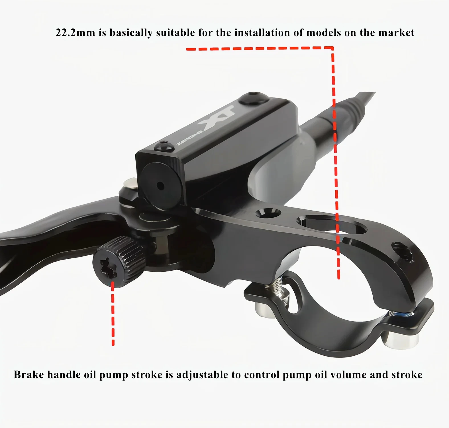 OEM/ODM MT200 Mountain Bike Disc Brake Set Aluminum Alloy Bicycle Hydraulic Disc Brake With 160mm Brakes Rotor