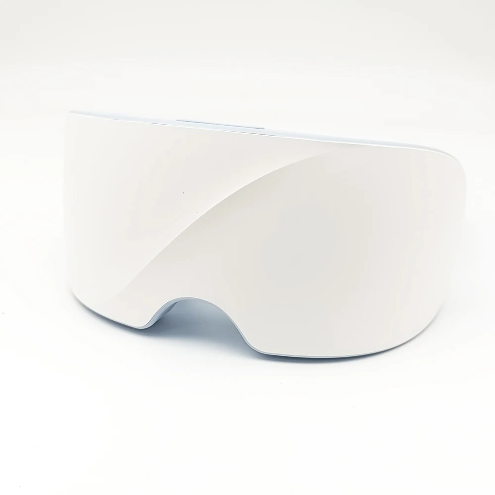 Heat Compress Eye Lymph Eye Massager With Bluetooth Vibration,  Eye Massage Large Glasses with Head Massager