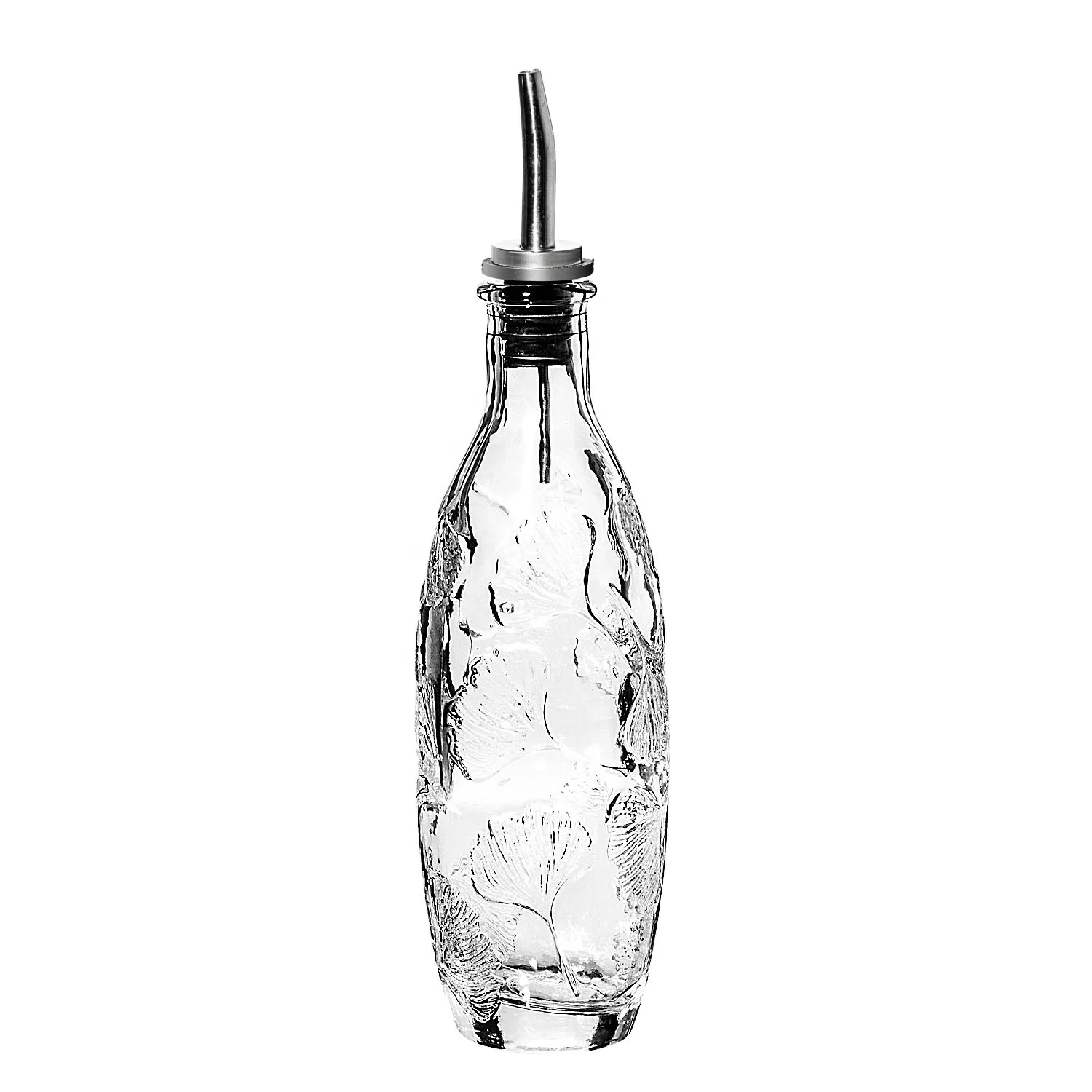 Samyo Olive Oil Carafe Decanter Wholesale Vinegar Cruet Custom Glass Olive Oil Dispenser Bottle Set