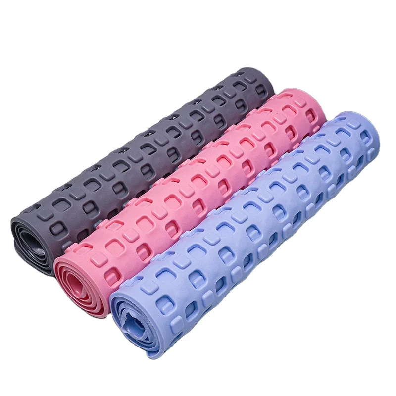 Wholesale  Top Seller Bath Mats Rubber Bath Mat With Suction Cup Anti Slip Bath Mat Bathroom machine washable