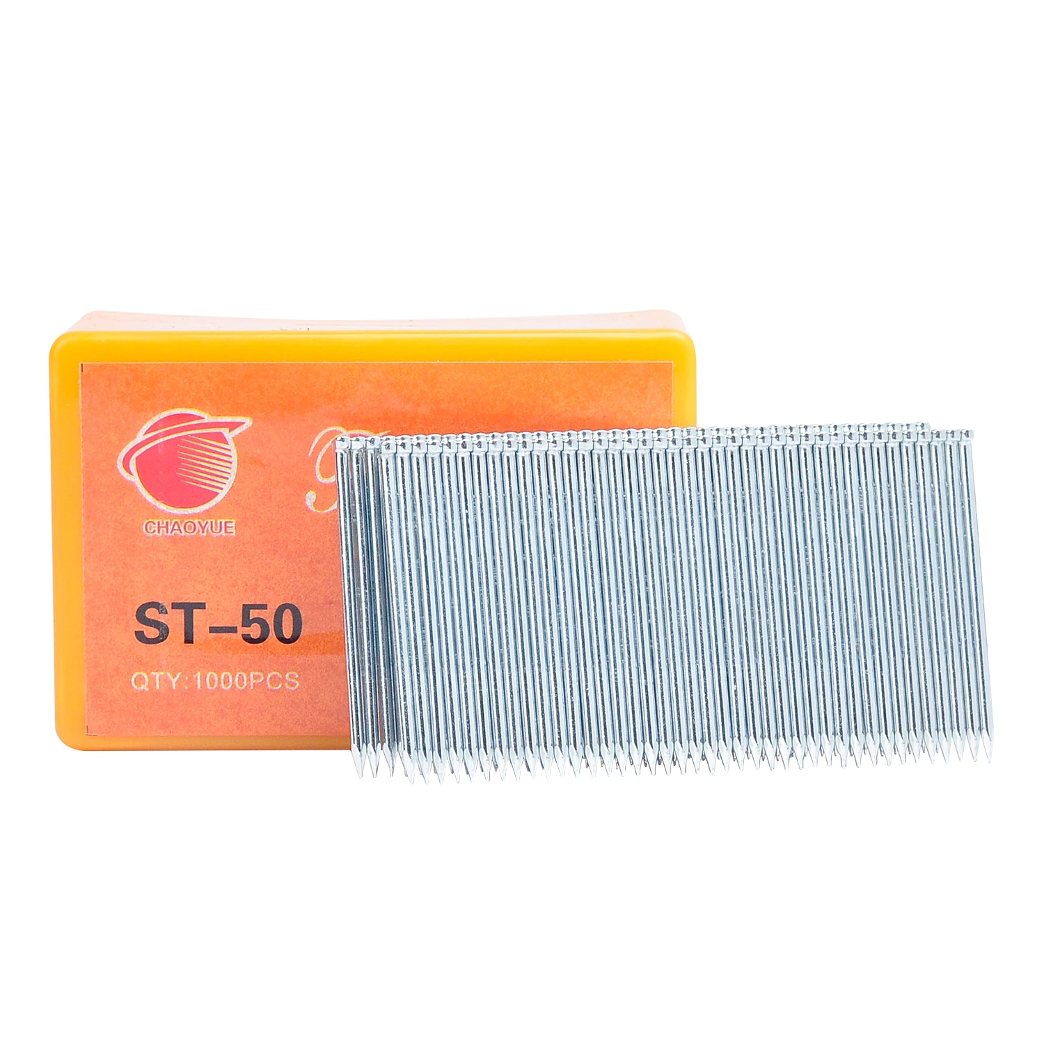 14 gauge Medium carbon steel ST 50  height strips concrete high strength Brad nails for wood hot sales Southeast Asian Market