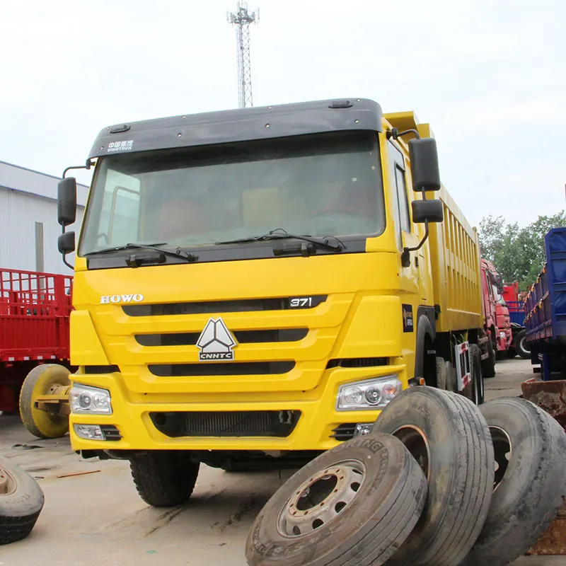 China uesd  Howo 6x4 20cbm Manual Transmission Diesel Dump Truck Truck 12 wheel dump truck