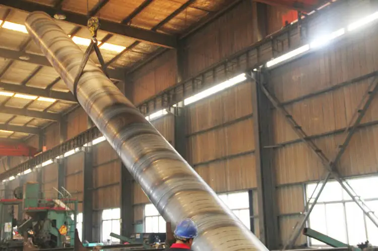 Exquisite quality ssaw spiral steel pipe q235b spiral pipe Used for Gas and Oil Pipeline