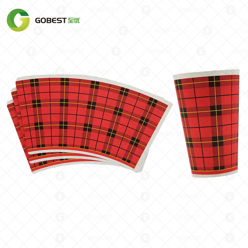 combostable custom flexo printing  paper coffee cups disposable paper cup raw material 22 oz  Price cup paper roll