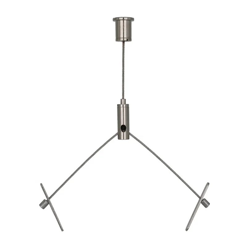 
hot sale adjustable suspension cable kits with gripper 