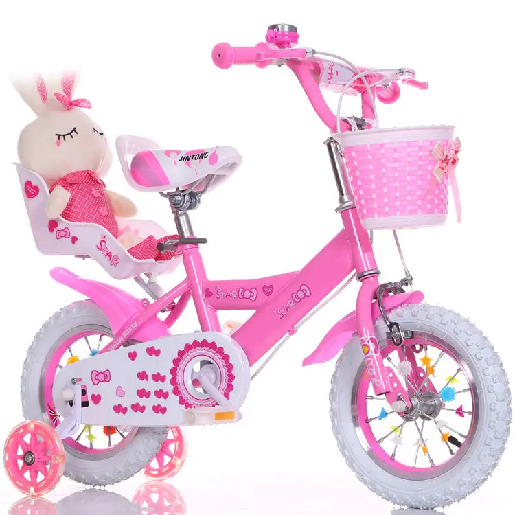 High steel frame kids girls cycle 12 14 16 18 inch children bicycle / New Model Unique Kids Bike / Baby Girl Cycle for children