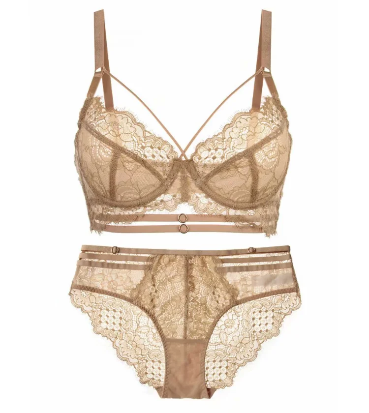 Хит продаж, женский кружевной бюстгальтер, комплект, модный кружевной прозрачный бюстгальтер пуш-ап, Комплект трусов, Женский комплект нижнего белья