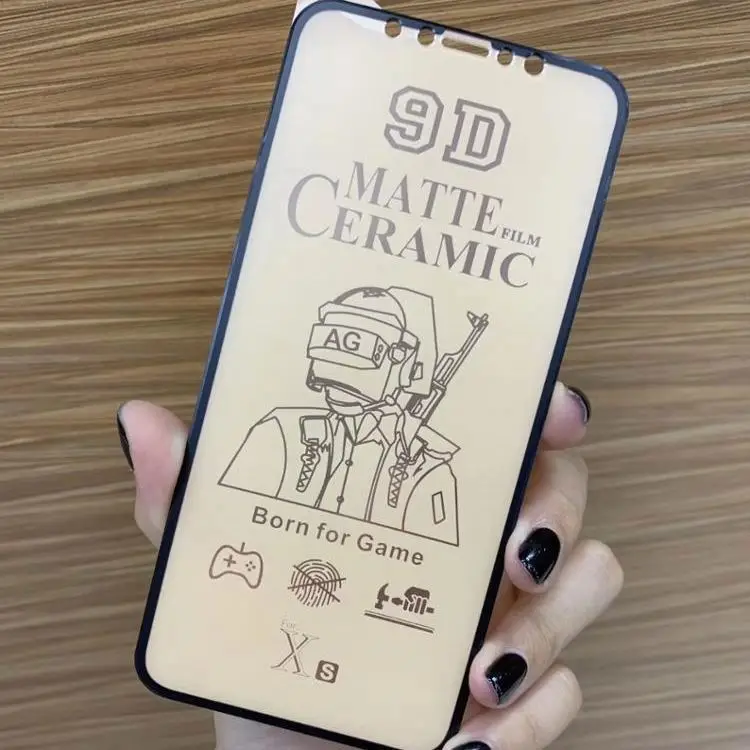 v21e cell phone screen protector ceramic film full glue ceramic glass for vivo v21e matte ceamic glass