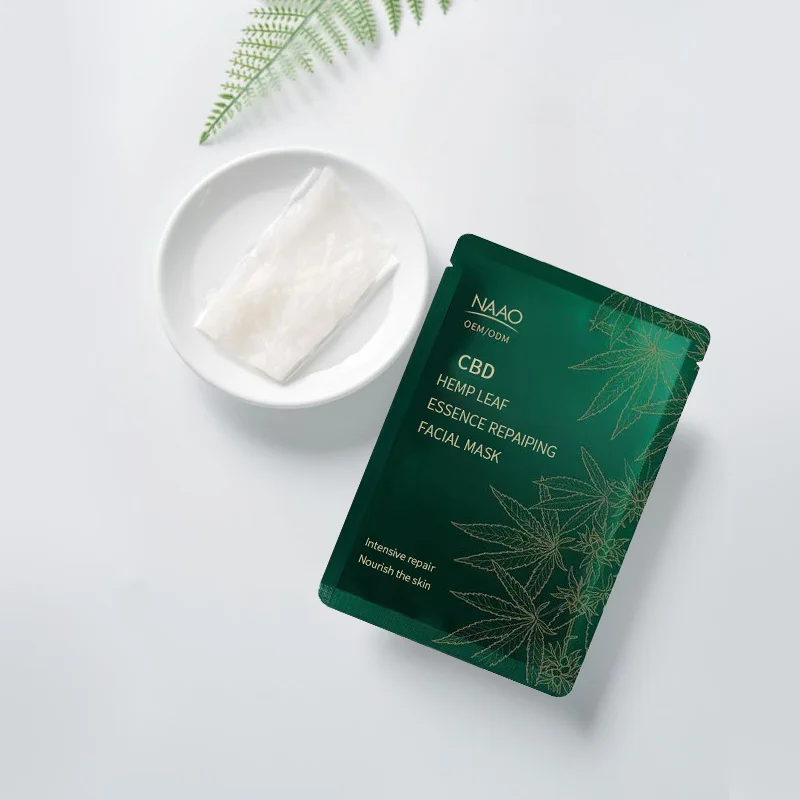 
Private Label OEM Anti Aging Moisturizing Nathural Private Label Korean Skin Care Face CBD Mask 