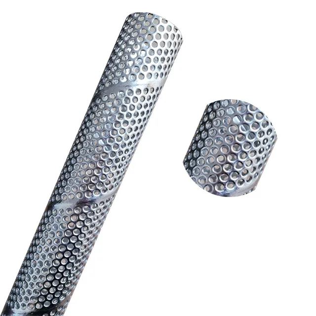 Seamless Welded Spiral Metal Tube for Well Drilling with Circular Mechanical Protection Shield and Wire-Wrapped Filter Cylinder