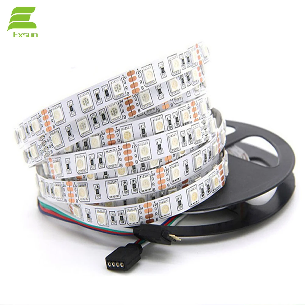 Wholesale Smart Cheap Wifi Flex 12V Flexible SMD 5050 RGB  Pack 5m led strip light