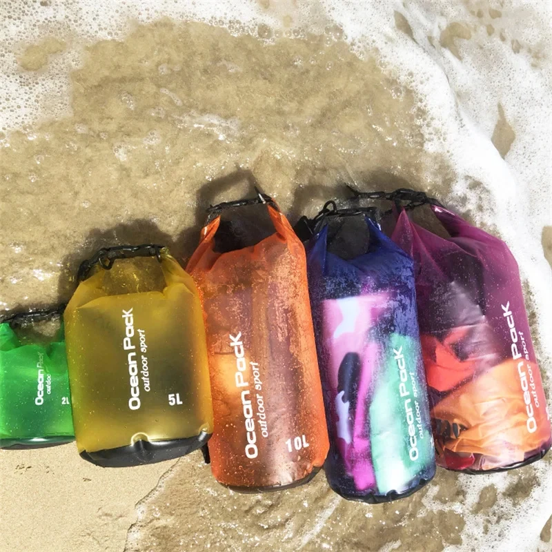 Wholesale Manufacture Outdoor Travel Gym Floating Fully Waterproof Pvc 40l Heavy Duty Dry Duffel Bag For Boating Kayaking