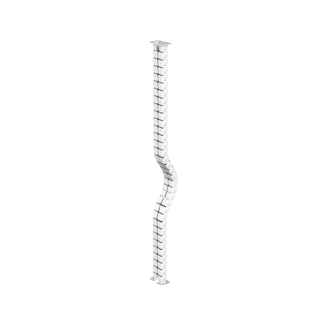 58 'ABS Пластиковый материал регулируемый кабель змея менеджер для управления проводами офисного стола