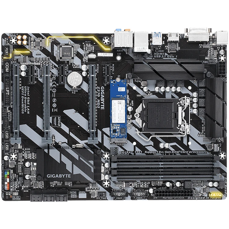 HD3-OP GIGABYTE Z370 с 32 Гб Intel Optane Memory LGA 1151 чипсет игровые Материнские платы