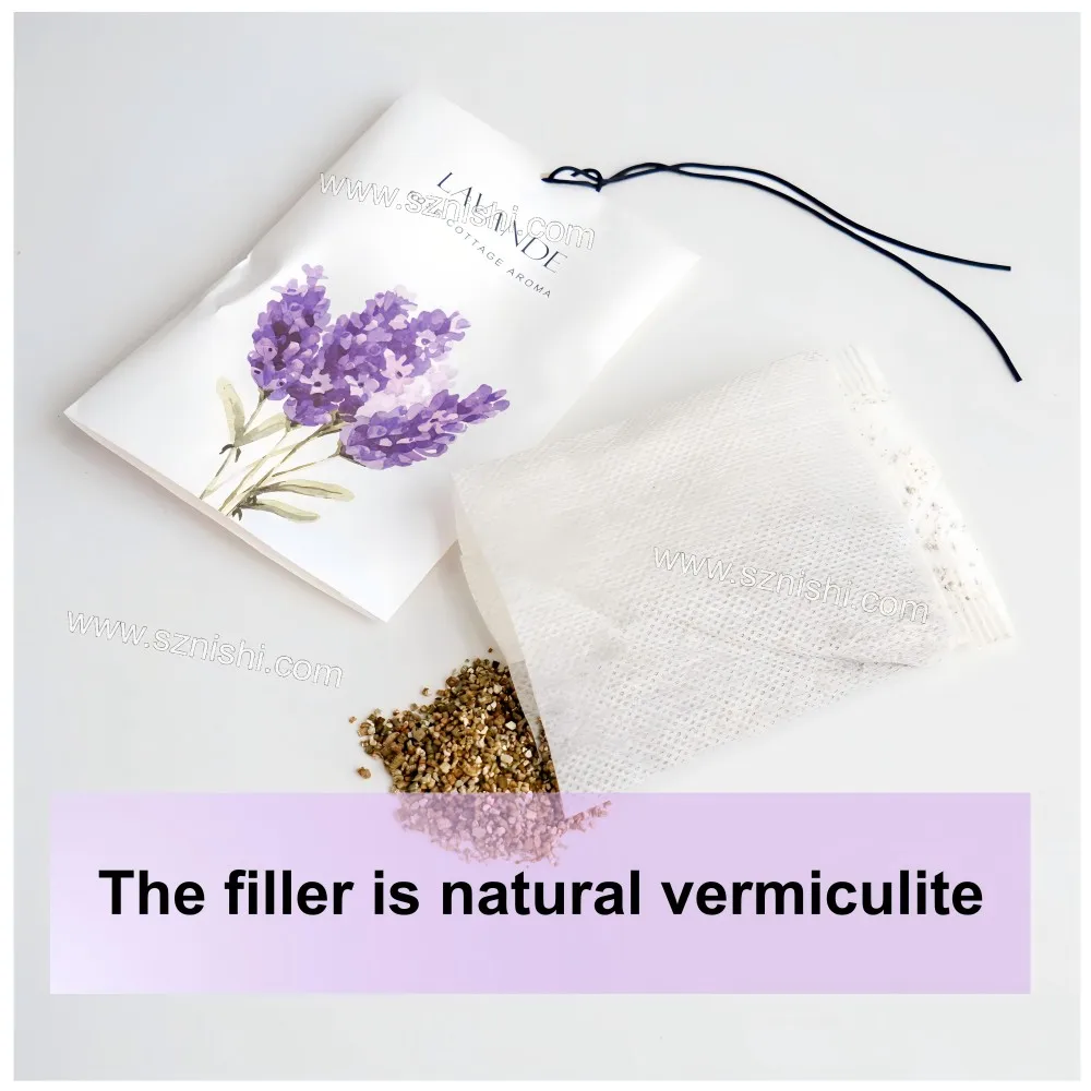 Lavender Lemon fragrance nice smell aromatherapy Sachet bag for Locker closet toilet Moisture-proof deodorant sachet bags