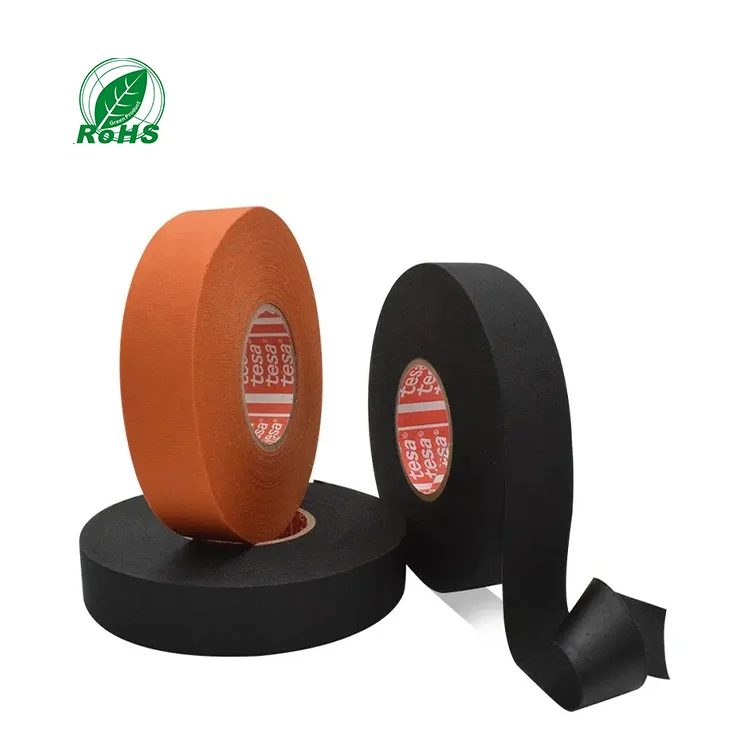 high abrasion tesa 51036 black fuzzy fleece interior wire loom harnesshigh heat harness pet flannel tapehigh heat harness tape