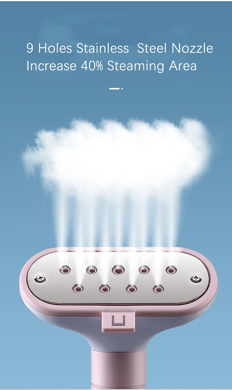 High Quality With Hot Sale Portable 2000W Steamer Iron Professional Vertical Clothing Standing Garment Steamer For Clothes