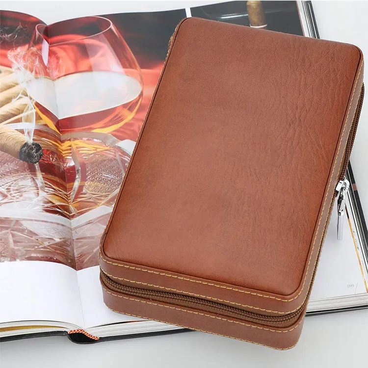 Custom shape acrylic cigar humidor display box with containers