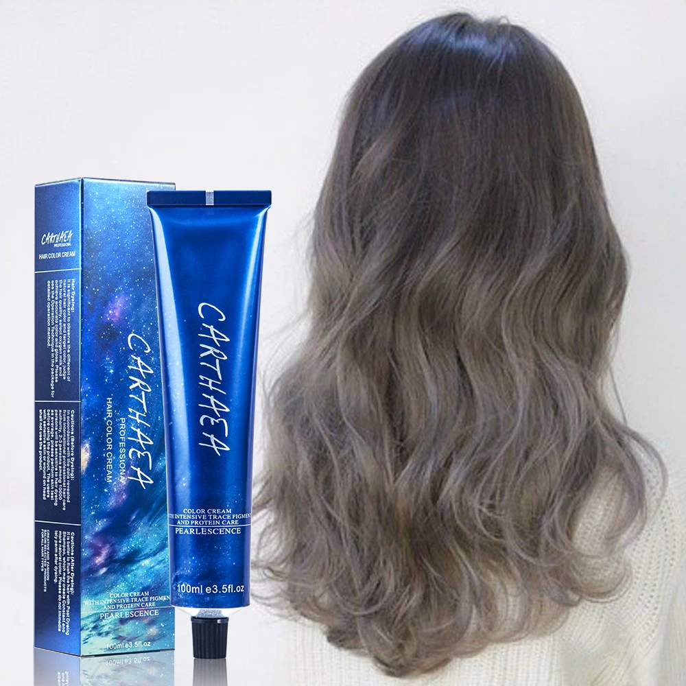 hair color manufacturer exact color  shiny smooth  best professional permanent Long lasting Low Ammonia hair color cream