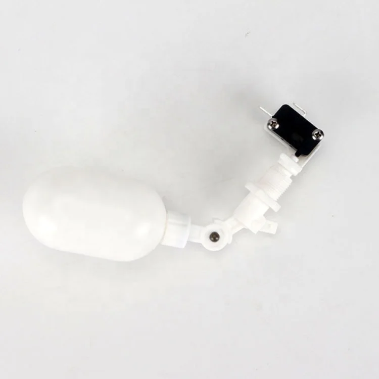 Plastic Floating Ball Water Tank Switch Connection Liquid Water Level Sensor Horizontal Automatic Float Switch