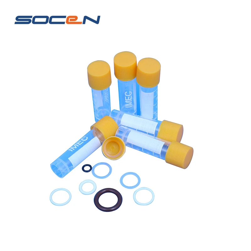 Manufacturers customize nucleic acid detection silicone sealing ring freeze-drying tube O-ring