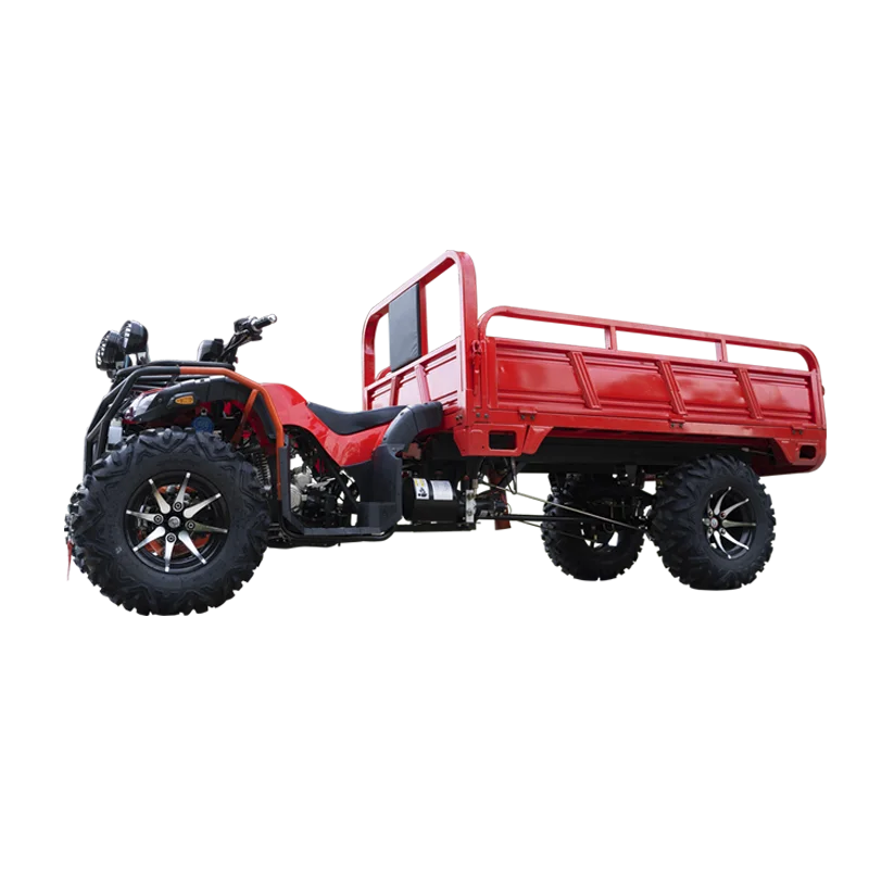 High quantity farm utility vehicle 4x4 atv quad bike with trailer