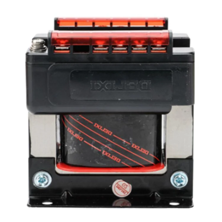 Delixi медная катушка трансформатор напряжения BK-200VA 220V/24V управлением механического инструмента импульсивный Источник питания переменного трансформатора
