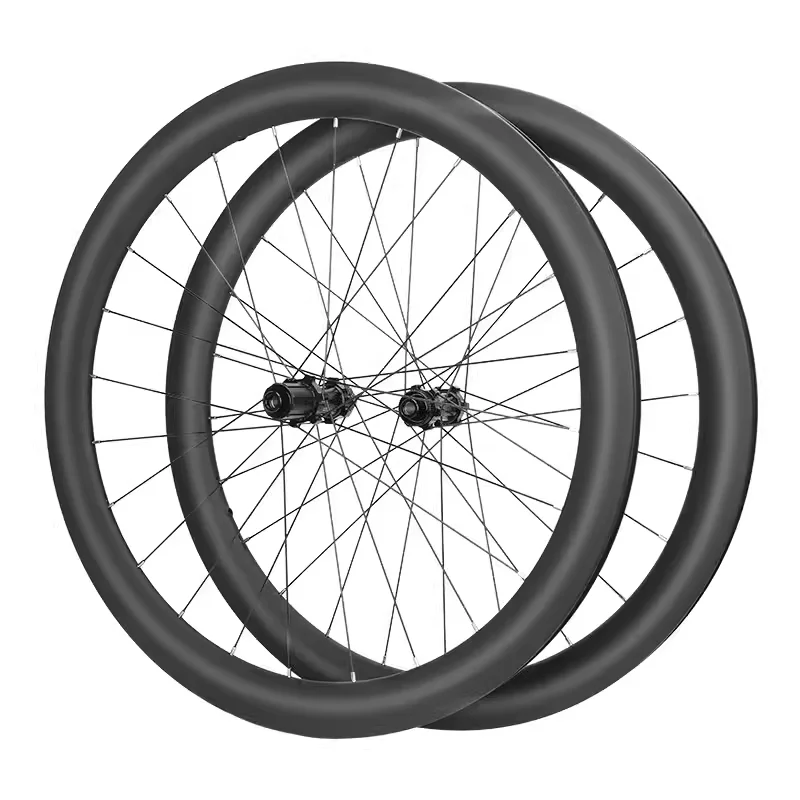 Carbon bicycle Wheelset 35/38/45/50/55/60/88mm depth 700C 25mm wide UltLight cycle carbon rim DISC brake rarchet system  wheels