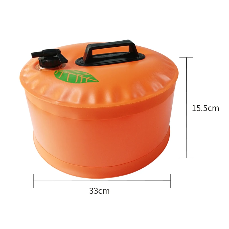 10-13L Outdoor Foldable Folding Collapsible Drinking Water Bag Car Portable Water Container for Outdoor Camping Hiking Picnic