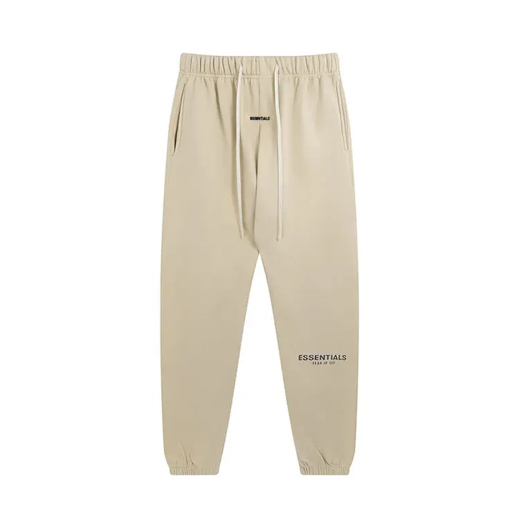 manufacture custom luxury unisex french terry clothing essential tracksuit 2 pieces sport hoodie and pants set for men