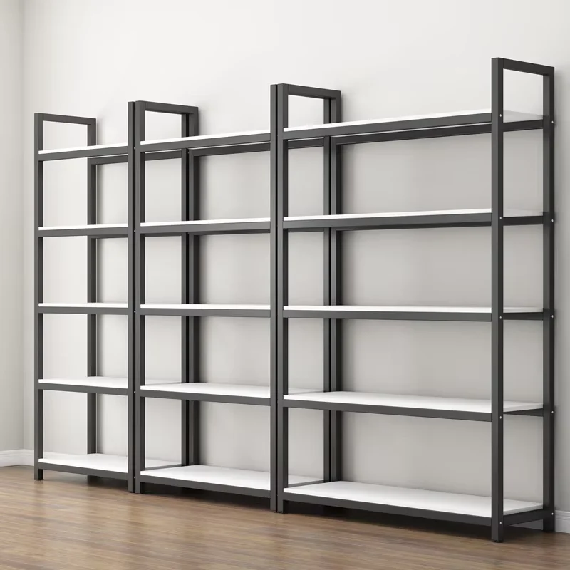 Store Shelves Retail Fixture Shelves Store Display Supermarket Shelves Metal And Wooden Display Rack
