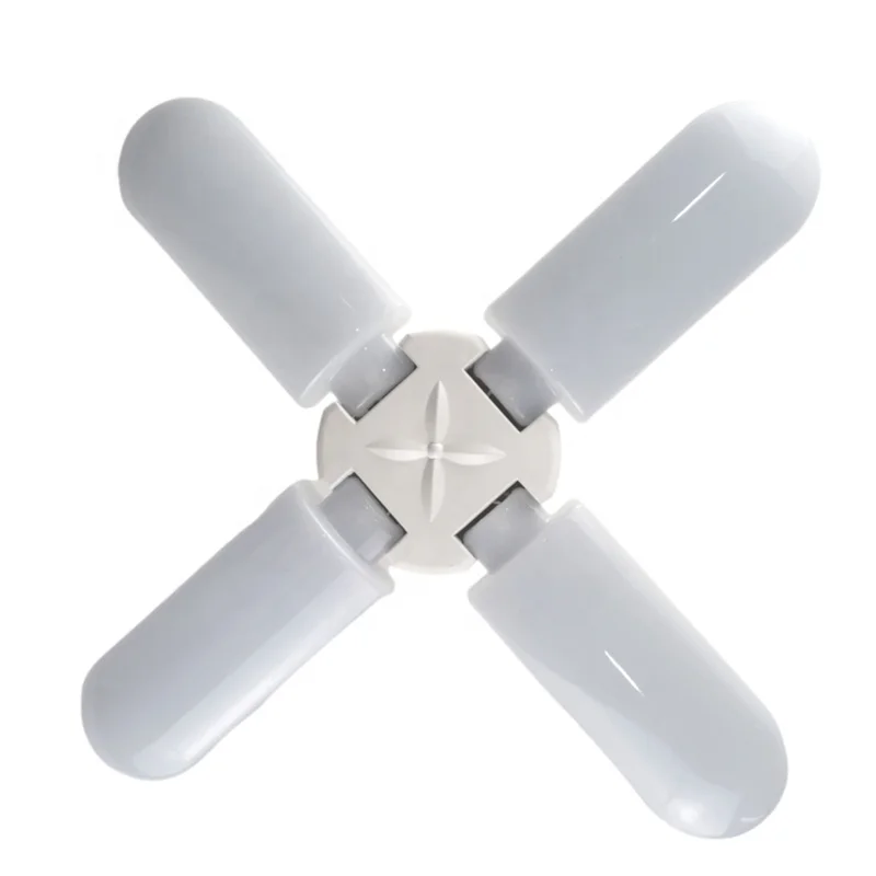Commercial Industrial Lighting Fan Blade Led Bulb  Electric 6500k Led Lamp 45w 65w 75w Foldable Led Bulbs For Home