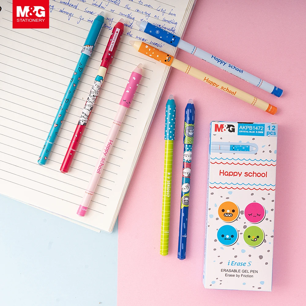 Wholesale Supermarket School Supplies One Stop Stationery Solution Supplie OA30 Kawaii Cute Eraser Gel Ink Pen