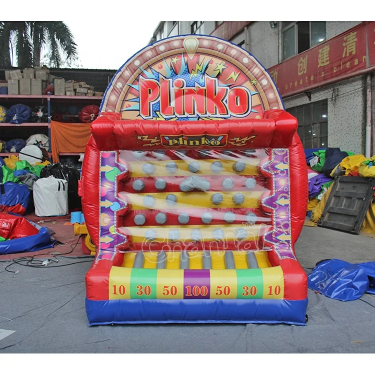 Sport challenge inflatable giant inflatable plinko games