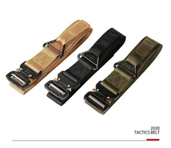 Amazon Hot Sale ZS001 Outdoor Tactical Heavy-Duty Adjustable Tactical Military Belt