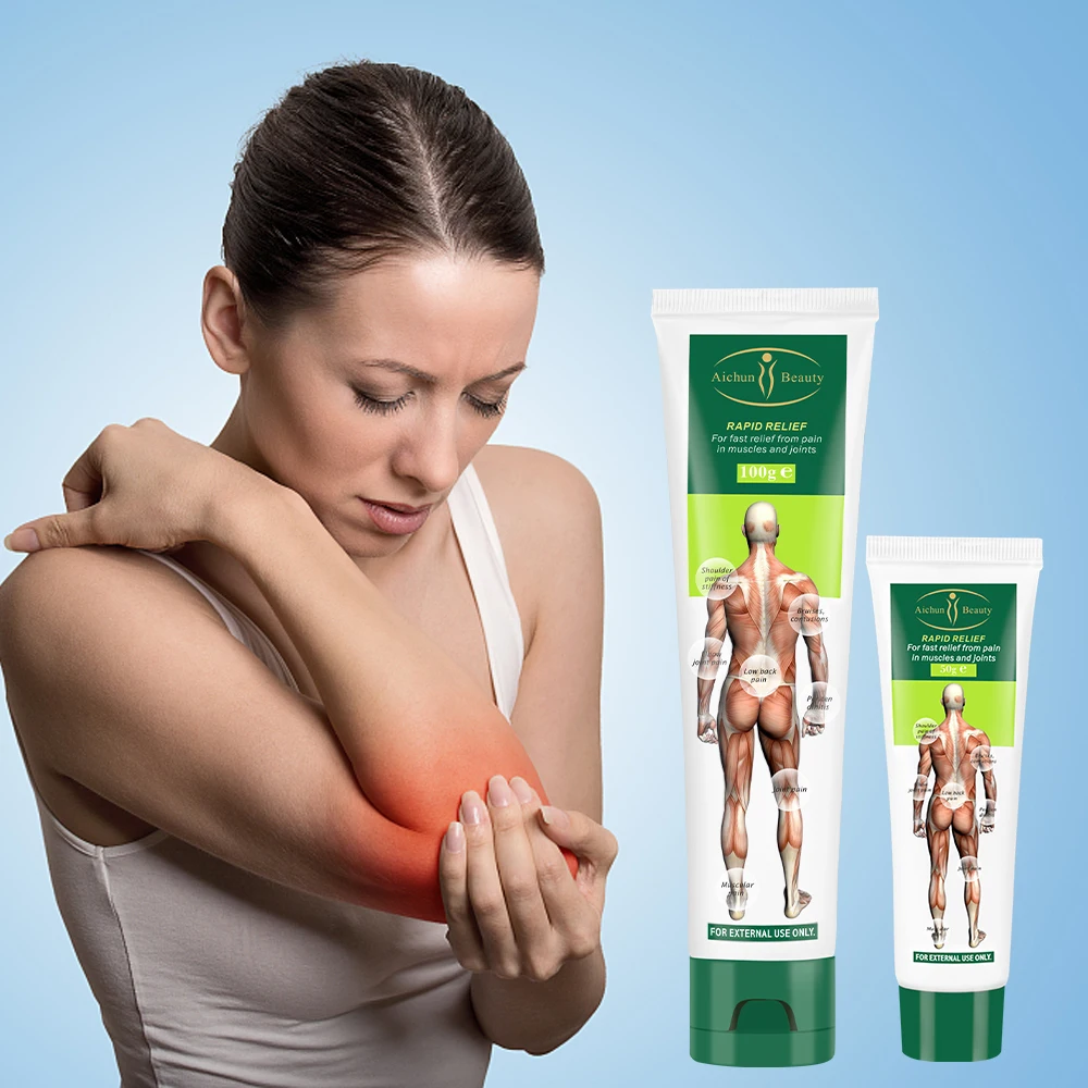 Aichun Beauty 50g Natural Organic Arthritic And Muscular Low Back Shoulder Pain Relief Multifunctional Massage Cream