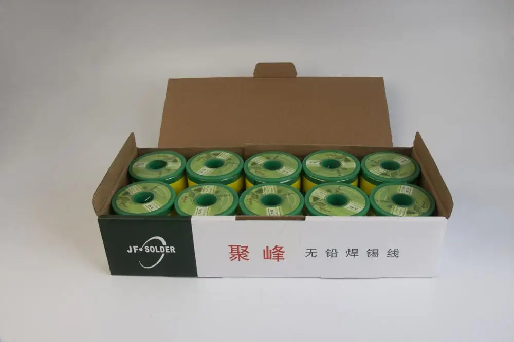Jufeng Sn99.3Cu0.7 20g  Lead Free Solder Wire 227 degree high temperature