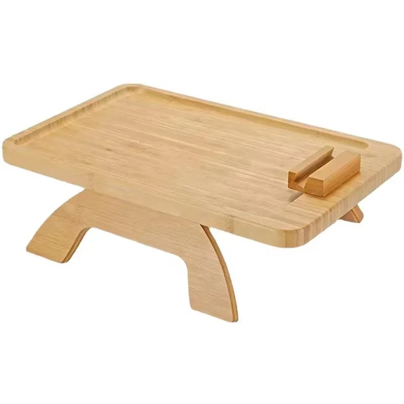 Best Home Storage & Organization Armrest Tray Side Table Drinks Remote Control Snacks Wide Couches Sofa Couch Arm Rest Organizer