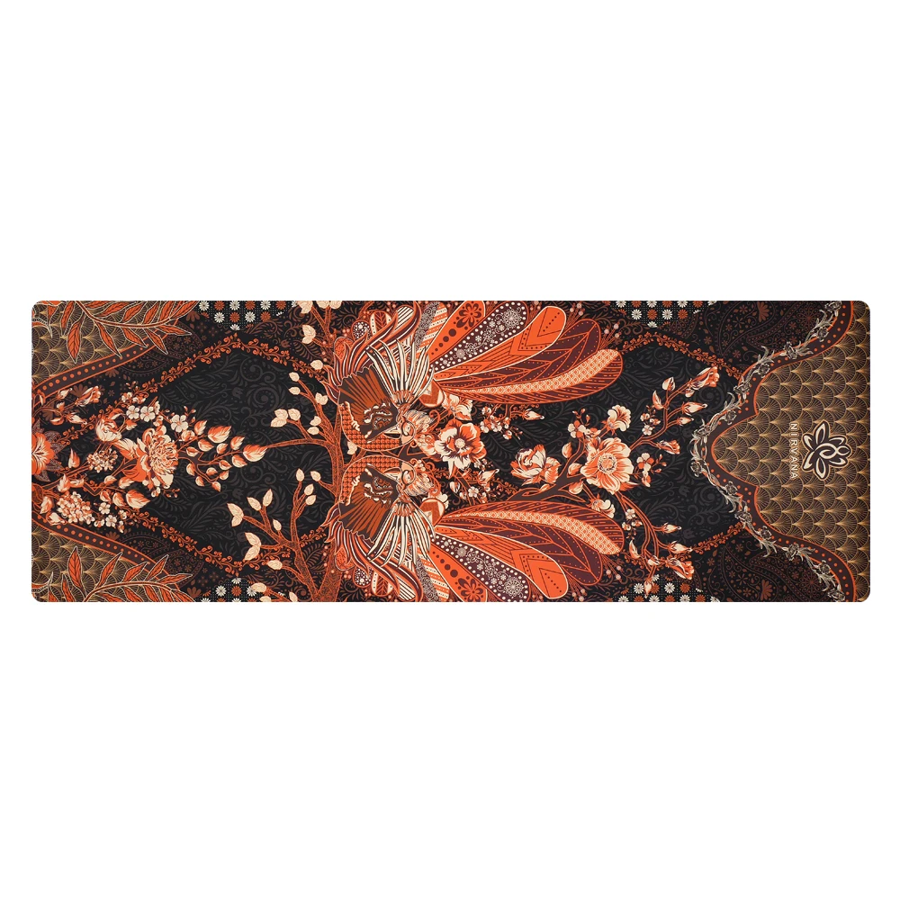 Дорожный Складной толстый нескользящий водонепроницаемый эффективный экологически чистый складной коврик для пилатеса тренажерного зала замшевый Коврик йоги натуральный каучук Bot