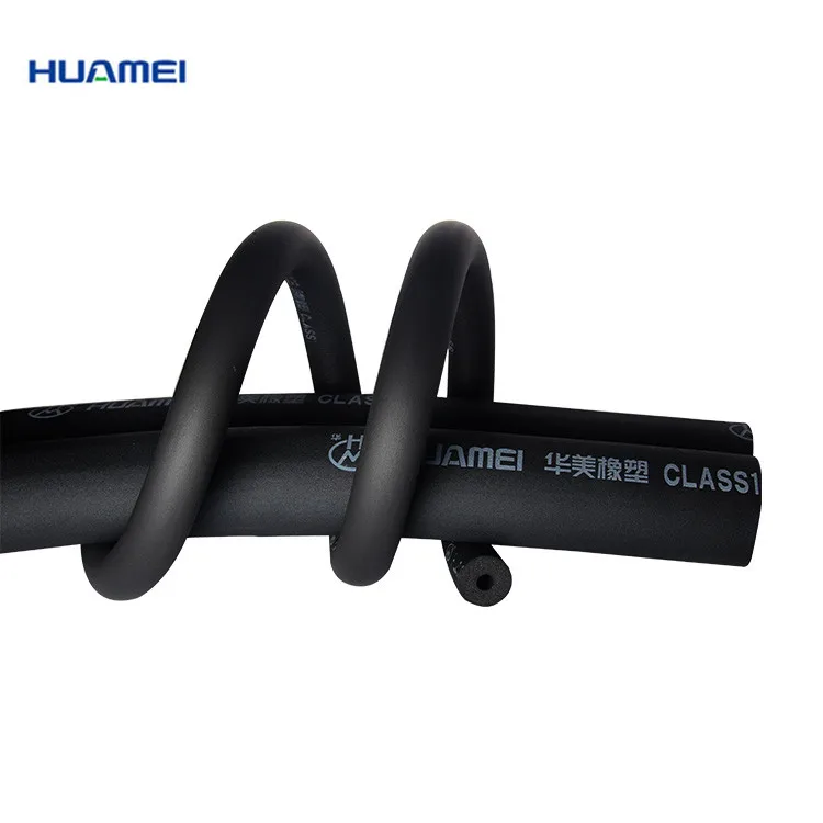 
Sound Proofing Heat Insulation Rubber Foam Pipe Insulation 