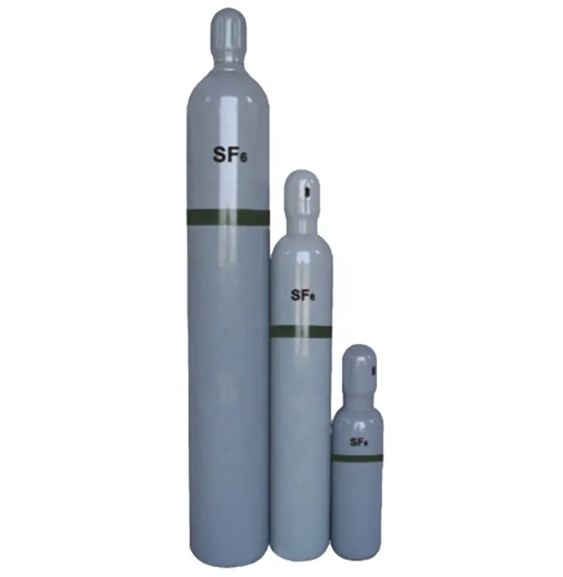 99.999% SF6 Gas sulfur hexafluoride Used In The Semi-conductor Industry