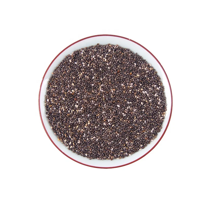 Wholesale High Quality Raw Material 100% Pure Natural Cleaned Black Bulk Organic Chia Seeds With Best Price