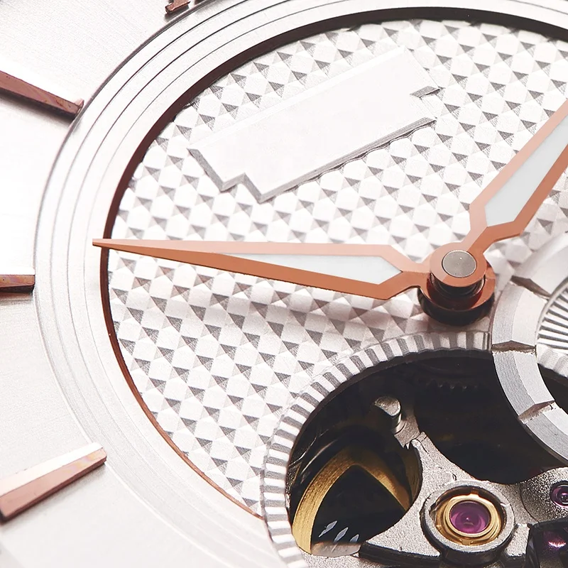 High grade 316 L stainless steel case skeleton Japan original  mechanical movent luxury watch men automatic