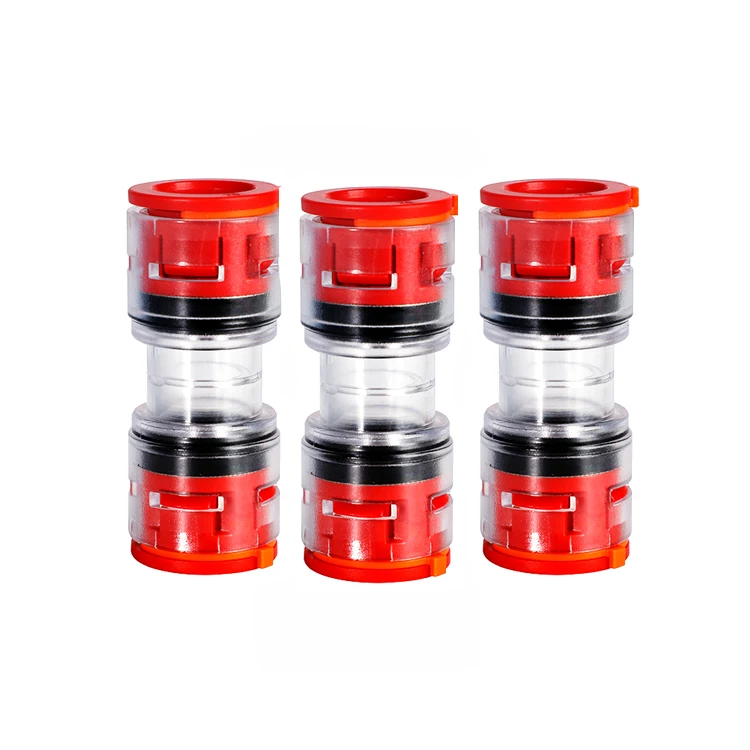 Standard HDPE pipe fitting Microduct Push Fit Connector,Microduct Connector