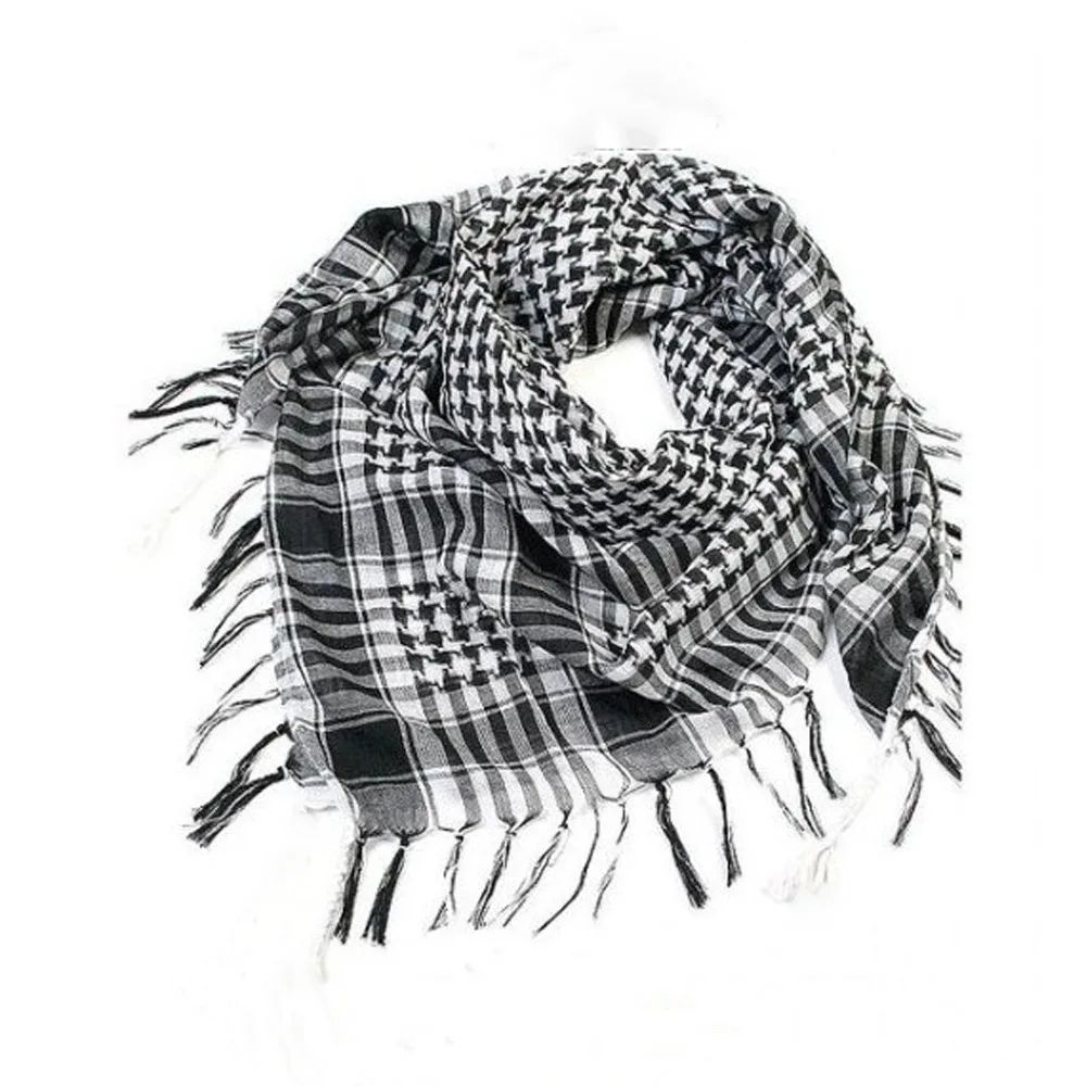 Wholesale outdoor windproof shemagh scarf men arab square tactical scarves