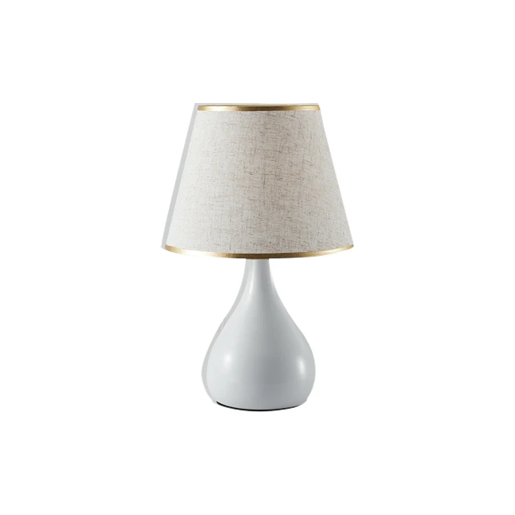 Elegant Design Modern Small Warm White Table Lamp With Touch Sensor